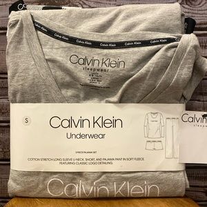 Calvin Klein 3pc Sleepwear Set - Women’s Small